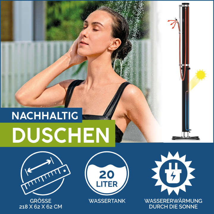 Bestway Gartendusche Solarflow